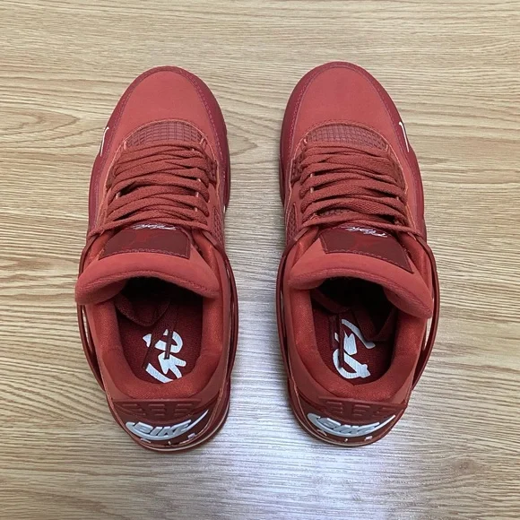 Air Jordan 4 Retro Brick by Brick -Men's Sneakers Shoes - Picture 9 of 10